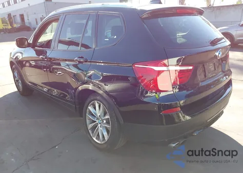 2014 BMW X3 xDrive28I z USA, uszkodzony, nr VIN 5UXWX9C56E0D31871